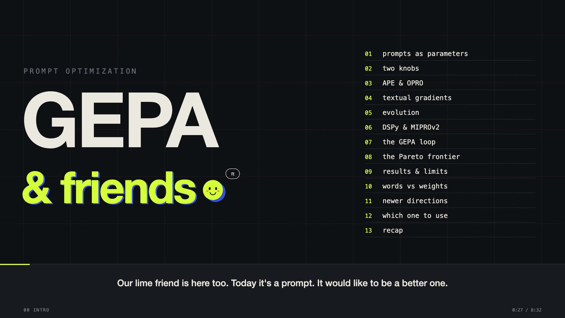 GEPA and friends — prompt optimization